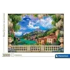 Clementoni – “Lush Terrace on Lake” Puzzle – 3000 Pieces – Model 33553 – Made in Italy - Clementoni - Image 2