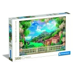 Clementoni – “Lush Terrace on Lake” Puzzle – 3000 Pieces – Model 33553 – Made in Italy - Clementoni