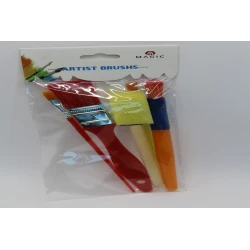MAGIC Artist Brush Set – 6 Pieces in Various Sizes &amp; Types