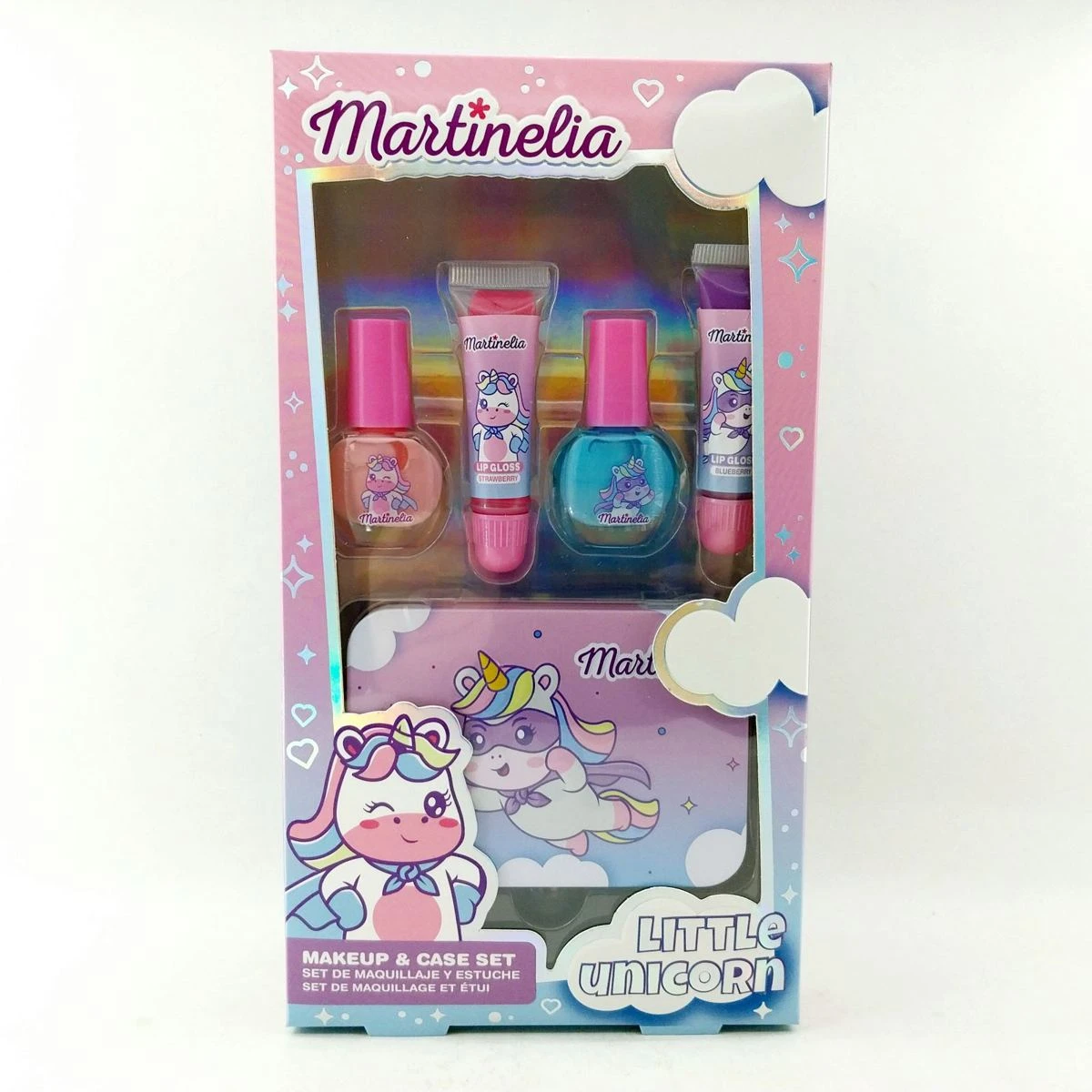 Martinelia Little Unicorn Makeup & Case Set