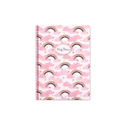 Daily Notes Spiral Notebook A5 – 80 Sheets