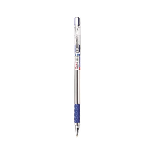 Montex Mega Top Ball Pen Blue Ink Ballpoint Pens Smooth Writing, Durable Tip Ideal for School, Office & Everyday Use