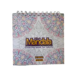 Mini Mandala Coloring Book for Adults – Floral Edition