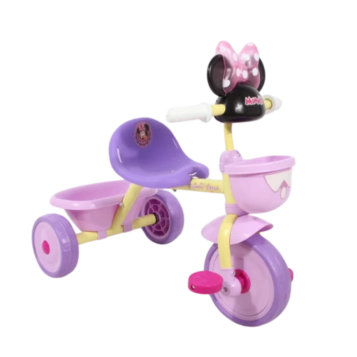 Bike With Hand And Umbrella, Minnie Mouse Bike With Hand And Umbrella, Minnie Mouse