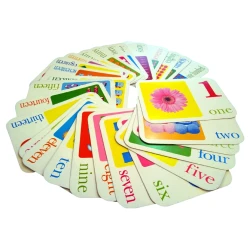Flash Cards :Learning Numbers Pocket Flash Cards 28 Cards Set (8.5 x12cm)