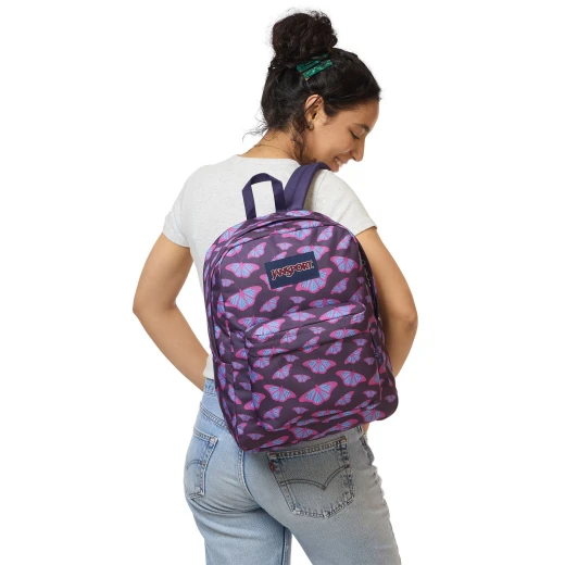 SuperBreak One Backpack – Flutter Purple | JanSport - JanSport - Image 4