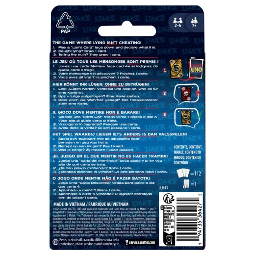 Liar's UNO Card Game - Uno - Image 4