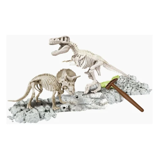 Clementoni Archeo T-Rex & Triceratops Fluo - Clementoni - Image 6