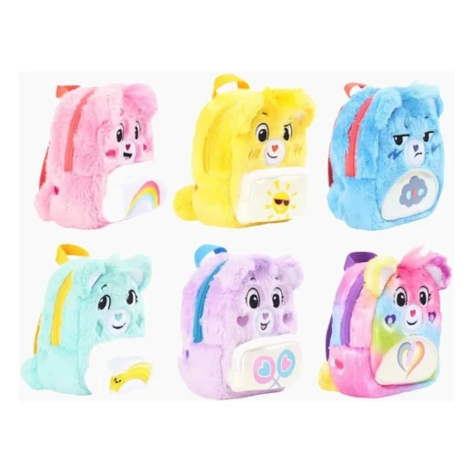 Eolo Real Littles Care Bears Backpack Collectibles