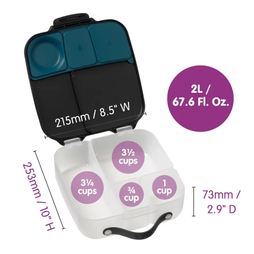 b.box Lunchbox – Midnight - B.Box - Image 8