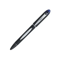 Uni-ball Jetstream Rollerball Pen, Blue Ink, 1.0mm Tip,Smooth, Quick-Drying, Refillable, Smudge-Resistant Ballpoint for Left-Handed &amp; Fast Writers