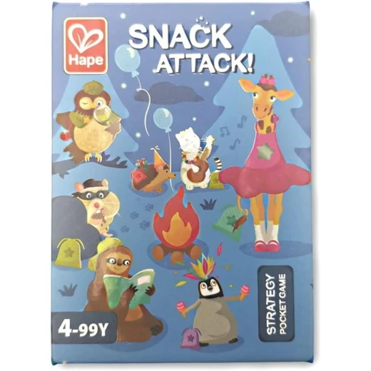 Hape Snack Attack Card Game: Fun & Engaging Kids' Card Game Hape Snack Attack Card Game: Fun & Engaging Kids' Card Game
