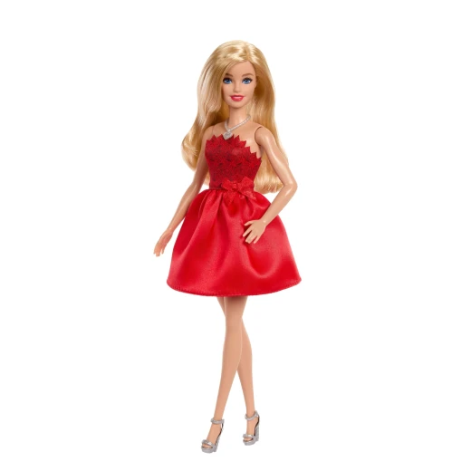 Mattel Barbie 80th Anniversary Ruby Red Celebration Fashion Doll with Dress, Shoes, and Necklace Mattel Barbie 80th Anniversary Ruby Red Celebration Fashion Doll with Dress, Shoes, and Necklace