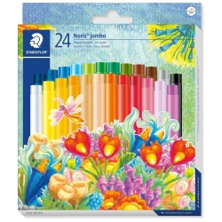 Staedtlers Noris Jumbo Oil Pastel Crayon, Pack of 24