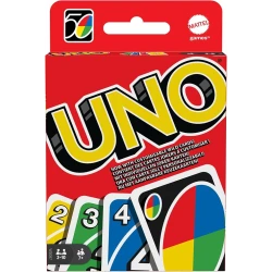 UNO | Classic Color &amp; Number Matching Card Game - 112 Cards - Customizable &amp; Erasable Wild - Special Action Cards Included